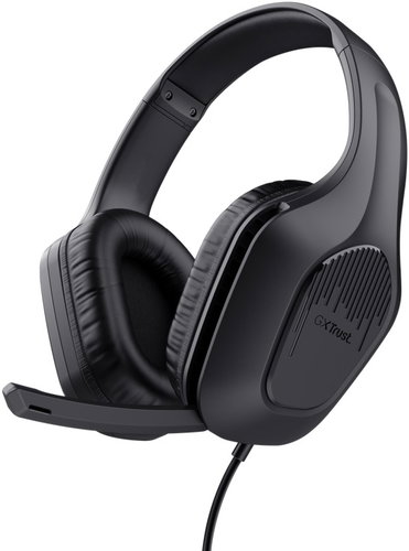 Trust GXT415 ZIROX Headset Black - black - Gaming Headphones - Main image