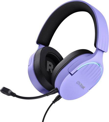 Trust GXT489 Fayzo Headset Eco Friendly Purple - Gaming-Headset - Hauptbild