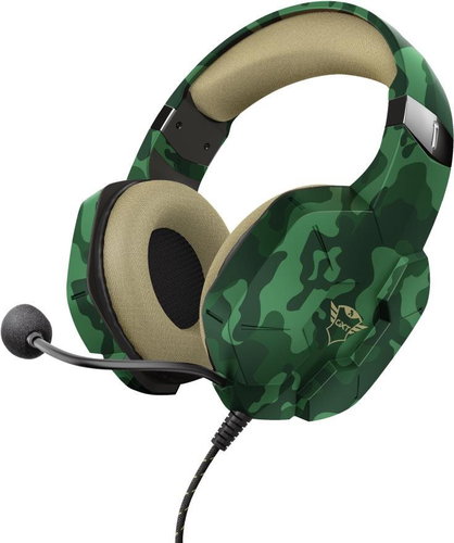 Trust GXT 323C CARUS HEADSET JUNGLE CAMO - Gamer fejhallgató - Fő fotó