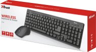 Trust Trust Ziva wireless keyboard and mouse CZ/SK - Set klávesnice a myši