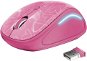 Trust Yvi FX Wireless Mouse - pink - Egér