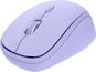 Trust Yvi+ Multi-Device Wireless-Bluetooth Silent Mouse, fialová - Myš
