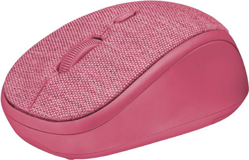 Trust Yvi Fabric Wireless Mouse - Pink - Mouse - Main image