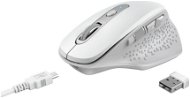 Trust Ozaa Rechargeable Wireless Mouse, White - Mouse