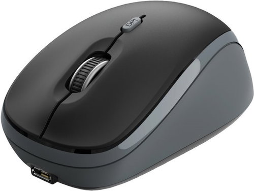 TRUST Yvi Rechargeable Mouse, Black - Mouse - Main image