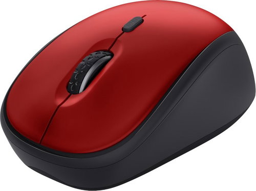 TRUST YVI+ Wireless Mouse - ECO zertifiziert - rot - Maus - Hauptbild