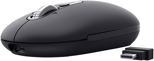 Trust SERON Hyperscroll Multi-Connect Mouse Black - Maus - Hauptbild