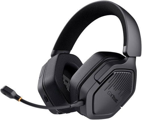 Trust GXT1493 RAVOX Wireless BT Multiplatform Headset Black - Black - Gaming Headphones - Main image