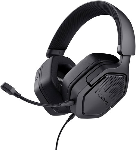 Trust GXT1492 RAVOX Wired Black - Gamer fejhallgató - Fő fotó