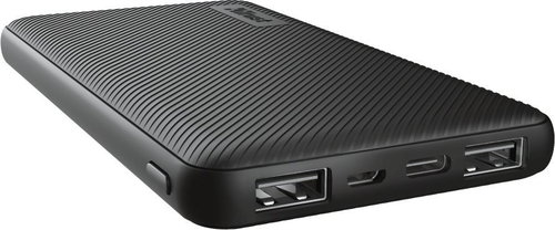 Trust Primo Powerbank 10000 Black - Power Bank - Main image