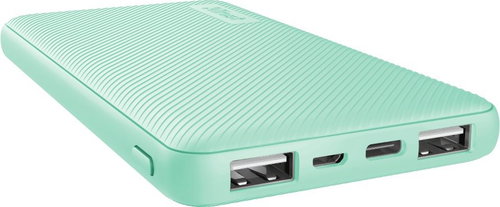 Trust Primo Powerbank 10000 Green - Power Bank - Main image