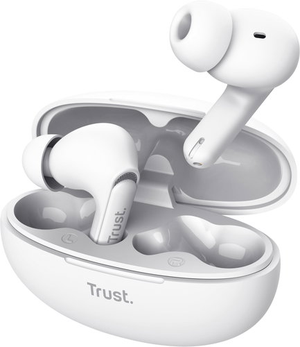 Trust YAVI ENC earbuds white - Wireless Headphones - Main image