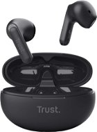 Trust YAVI ENC ECO FRIENDLY earphones, fekete - Vezeték nélküli fül-/fejhallgató