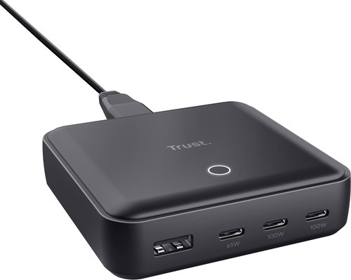 Trust MAXO 100W 4-Port Desktop Charger - Töltő elosztó - Fő fotó
