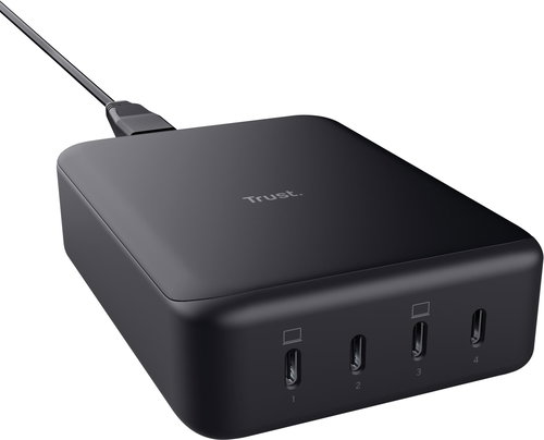 Trust MAXO 240W 4-Port USB-C Desk Charger - Lade-Hub - Hauptbild