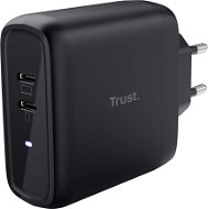 Trust MAXO 65W 2P USB-C CHARGER, černá - Nabíječka do sítě