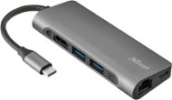 TRUST DALYX 7-IN-1 USB-C ADAPTÉR - Replikátor portov
