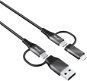 Trust Keyla Strong 4-in-1 USB Cablet 1 m - Dátový kábel