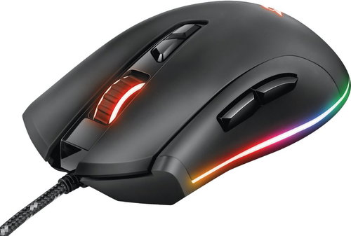 TRUST GXT900 QUDOS RGB MOUSE - Gaming Mouse - Main image