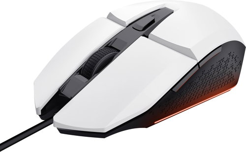 Trust GXT109W FELOX Gaming Mouse White - Gamer egér - Fő fotó