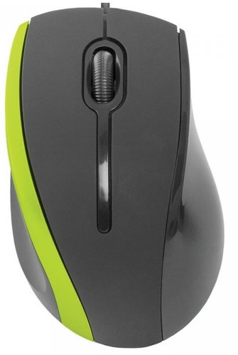 Defender MM-340 (black/green) - Mouse - Main image