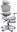 GXT725W RIVARA Mesh Gaming Chair White