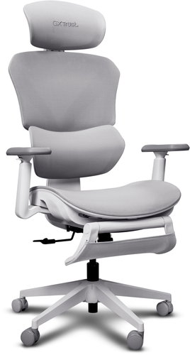 Trust GXT725W RIVARA Mesh Gaming Chair White - Gaming Chair - Main image