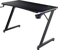 Trust GXT709 Luminus RGB, fekete - Gaming asztal