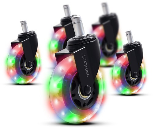 Trust GXT701 LED GEL WHEEL - Räder für den Stuhl - Hauptbild