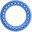OEM Tubeless perforated tire for Xiaomi Scooter blue (Bulk)