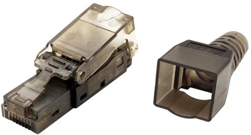 OEM-Steckverbinder RJ45 Cat 6a Ungeschirmte, werkzeuglose Montage - Steckverbinder - Hauptbild