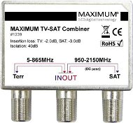 Zlučovač Maximum TV-SAT Combiner HIGH ISO - Slučovač