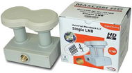 LNB Mascom Monoblock Single MCM4S01HD Gold 4,3° - Konvertor