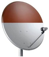 Telesystem satellite dish 82x72cm iron red - Parabola