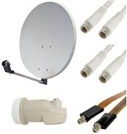 Set the TV without satellite tuner - 1 satellite, 1 receiver - Parabola