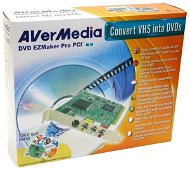 Aver DVD EZMaker Pro PCI, AV in, S-Video in, audio in - Capture Card
