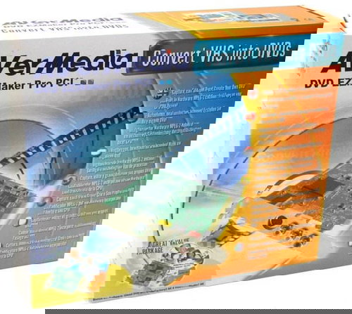 Aver DVD EZMaker Pro PCI, AV in, S-Video in, audio in - Capture Card - Main image