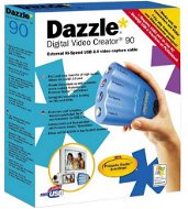 Dazzle DVC 90, externí USB2.0 kabel pro převod an. videa do PC + software Pinnacle Studio Quick Star - -