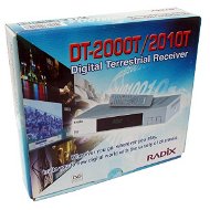 RADIX DT-2000T, externí DVB-T přijímač (Digital Terrestrial) pro TV (2xSCART+AV) + radio, DO - DVB-T Receiver