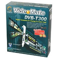 Compro VideoMate DVB-T300, interní analogový/ digitální DVB-T tuner, AV in, S-Video in, DO, české EP - Set-Top Box