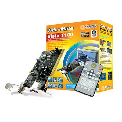 COMPRO VideoMate Vista DVB-T PCI - DVB-T Receiver - Main image