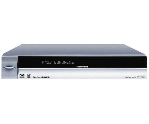 TechniSat DigiCorder S1, 40GB HDD rekordér, satelitní DVB-S set-top box pro TV, CI, DO - Set-Top Box - Main image