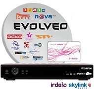 EVOLVEO BlueStar HD + T-Mobile karta TV Start + příslušenství - Satellite Receiver 