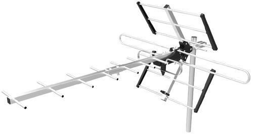 EVOLVEO Flexi 1, pasivní venkovní DAB+/DVB-T2 anténa, filtr LTE,4G,5G - Televizní anténa - Hlavní obrázek