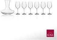RONA Sommelier glasses and decanter set 1 + 6 pcs - Glass