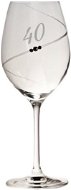 B.BOHEMIAN Jubilejný pohár na víno „40" 470 ml COSMIC 1 ks - Pohár