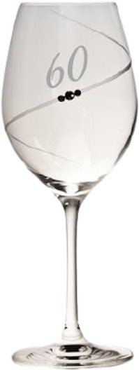 B.BOHEMIAN Jubileumi borospohár "60" 470 ml COSMIC 1 db