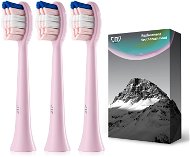 JTF P200 Pink 3 ks - Toothbrush Replacement Head