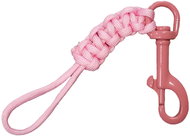 JTLine 75 mm (type A) pink with pink cord - Carabiner