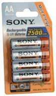 Sony NiMH 2500mAh, AA, 4ks - Jednorazová batéria
